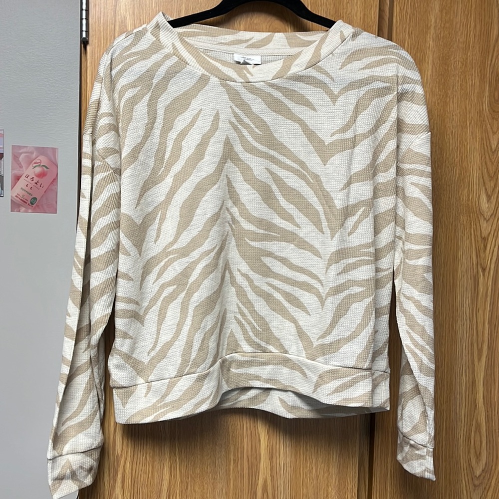 Jenni Intimates Pajama long sleeve shirt, lightly used